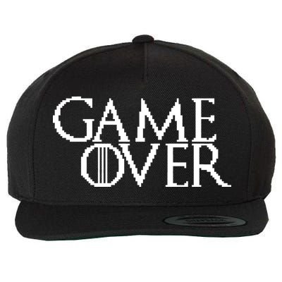 GOT Game Over Pixel  Wool Snapback Cap