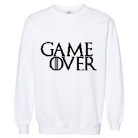 GOT Game Over Pixel  Garment-Dyed Sweatshirt
