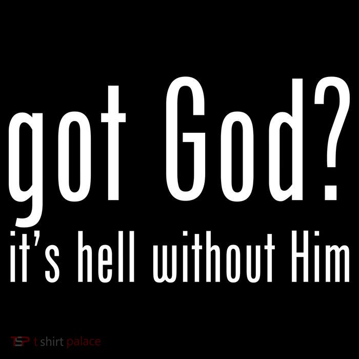 Got God It's Hell Without Him Bag