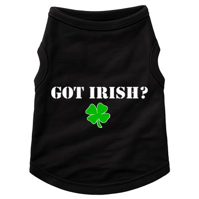 Got Irish? Cloverleaf Doggie Tank