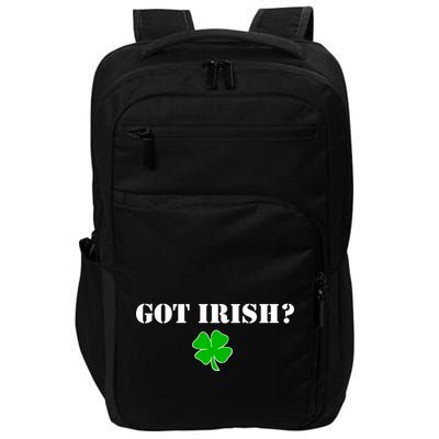 Got Irish? Cloverleaf Impact Tech Backpack