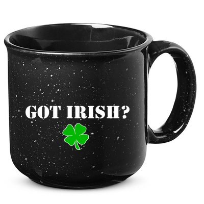 Got Irish? Cloverleaf 15oz Campfire Ceramic Mug