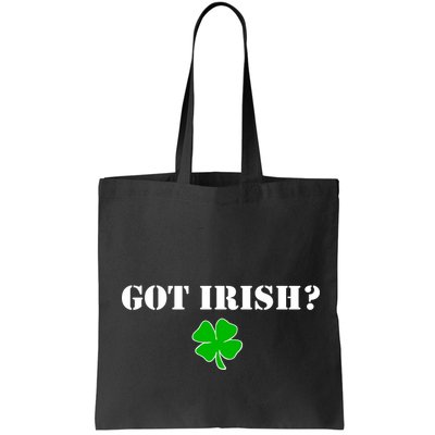 Got Irish? Cloverleaf Bag
