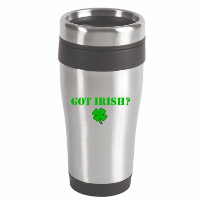 Got Irish? Cloverleaf 16oz Travel Tumbler