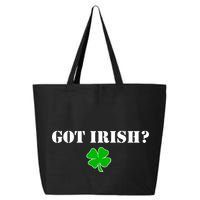 Got Irish? Cloverleaf 25L Jumbo Tote