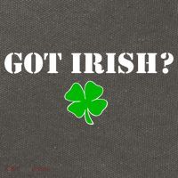 Got Irish? Cloverleaf Cotton Canvas Backpack