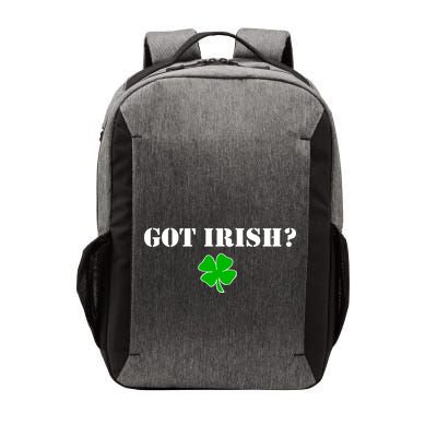 Got Irish? Cloverleaf Vector Backpack