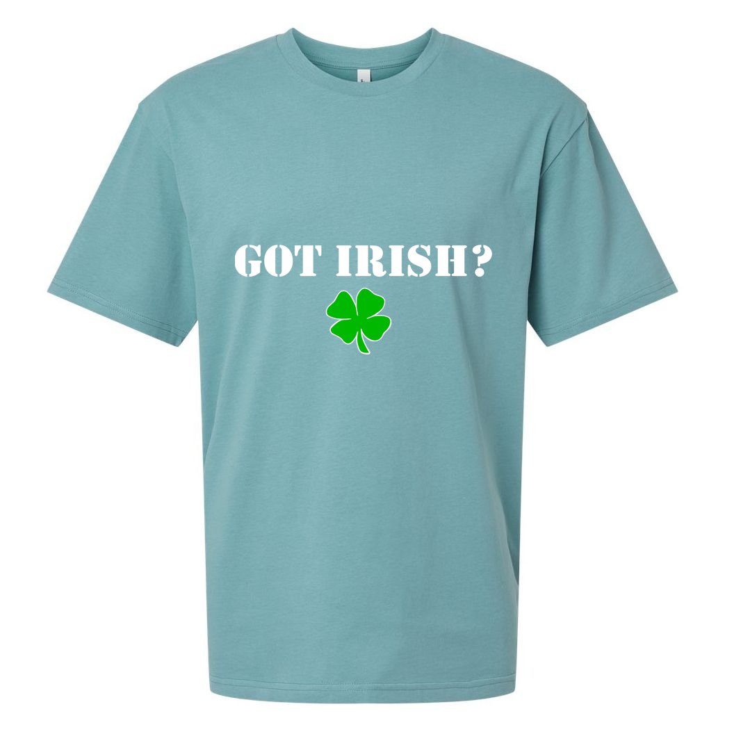 Got Irish? Cloverleaf Sueded Cloud Jersey T-Shirt