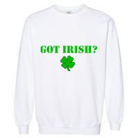 Got Irish? Cloverleaf Garment-Dyed Sweatshirt
