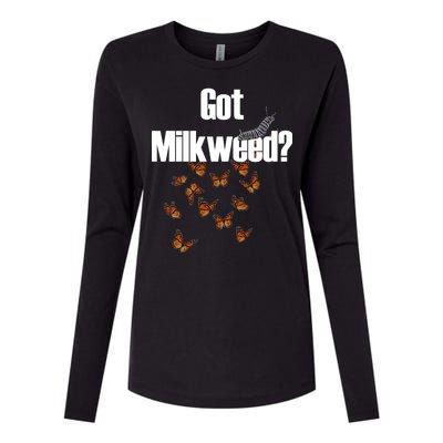 Got Milkweed? Womens Cotton Relaxed Long Sleeve T-Shirt