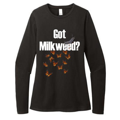 Got Milkweed? Womens CVC Long Sleeve Shirt