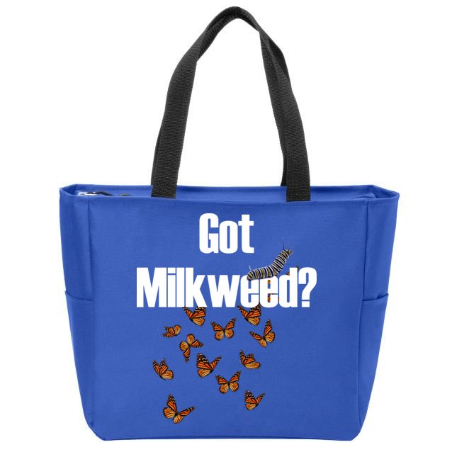 Got Milkweed? Zip Tote Bag