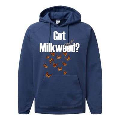 Got Milkweed? Performance Fleece Hoodie