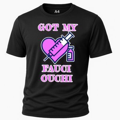 Got My Fauci Ouchi Vaccine Shot Vaccinated Performance Shirt