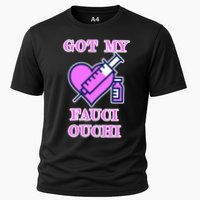 Got My Fauci Ouchi Vaccine Shot Vaccinated Cooling Performance Crew T-Shirt