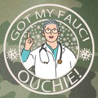 Got My Fauci Ouchie! Legacy Tie Dye Trucker Hat
