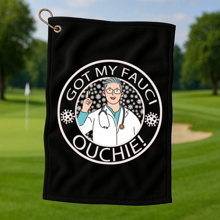 Got My Fauci Ouchie! Golf Towel