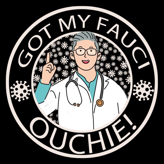 Got My Fauci Ouchie! Women's Crop Top Tee