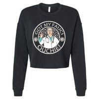 Got My Fauci Ouchie! Cropped Pullover Crew