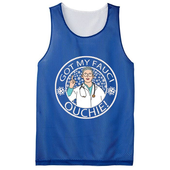 Got My Fauci Ouchie! Mesh Reversible Basketball Jersey Tank