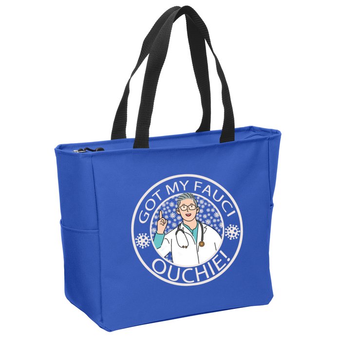 Got My Fauci Ouchie! Zip Tote Bag