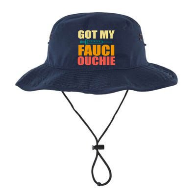 Got My Fauci Ouchie Funny Vaccine Shot Bucket Hat