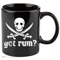 Got Rum? 11oz C Handle Ceramic Mug