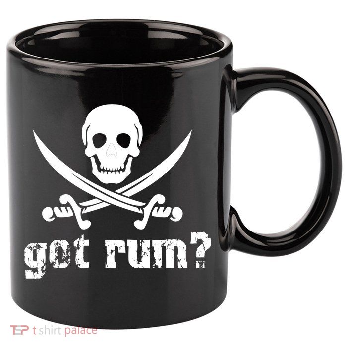 Got Rum? 11oz C Handle Ceramic Mug