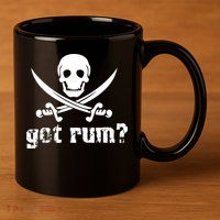 Got Rum? 11oz C Handle Ceramic Mug