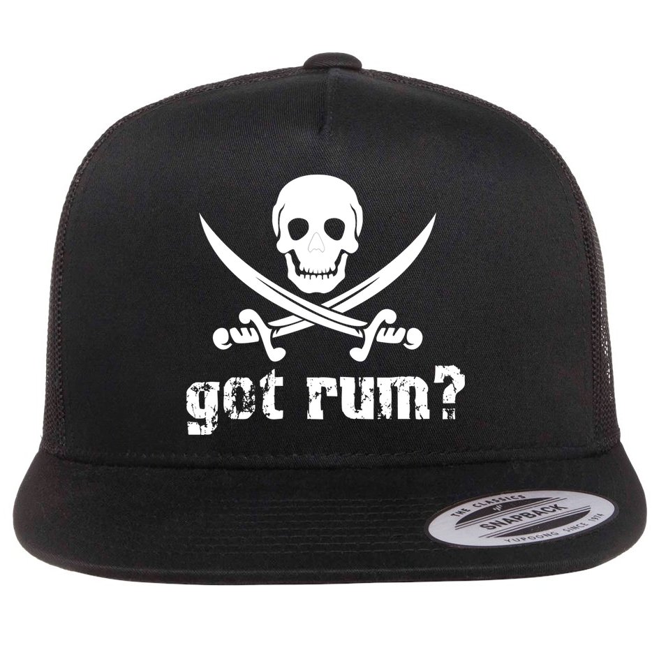 Got Rum? Flat Bill Trucker Hat