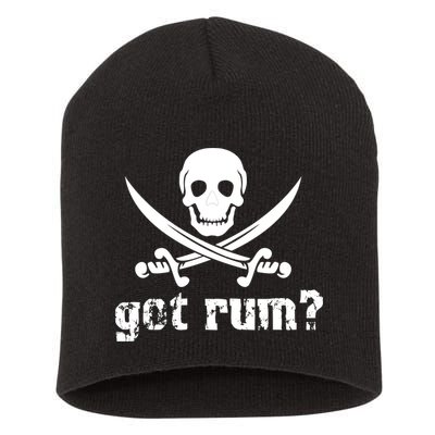 Got Rum? Short Acrylic Beanie