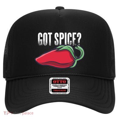 Got Spice? High Crown Mesh Back Trucker Hat