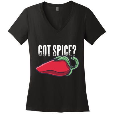 Got Spice? Women's V-Neck T-Shirt