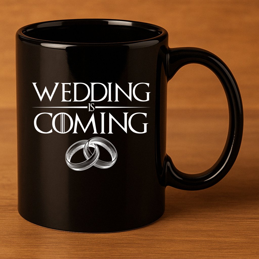 GOT Wedding is Coming 11oz C Handle Ceramic Mug