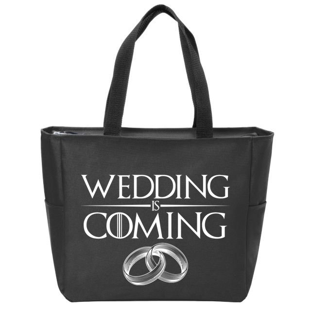 GOT Wedding is Coming Zip Tote Bag