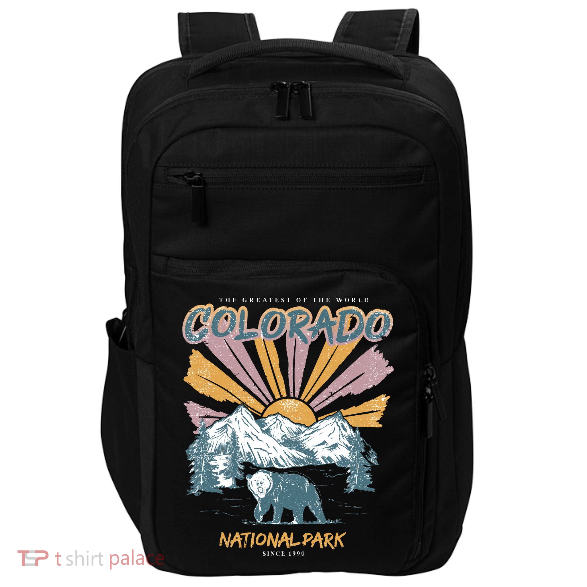 Greatest Of The World Colorado National Park Since 1990 Impact Tech Backpack
