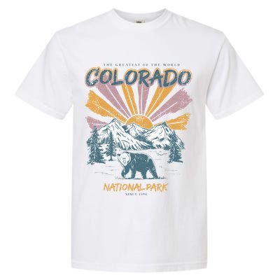 Greatest Of The World Colorado National Park Since 1990 Garment-Dyed Heavyweight T-Shirt
