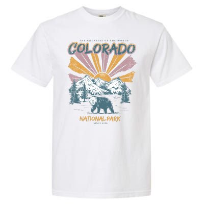 Greatest Of The World Colorado National Park Since 1990 Garment-Dyed Heavyweight T-Shirt