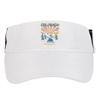 Greatest Of The World Colorado National Park Since 1990 Adult Drive Performance Visor