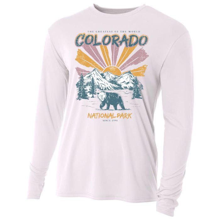 Greatest Of The World Colorado National Park Since 1990 Cooling Performance Long Sleeve Crew