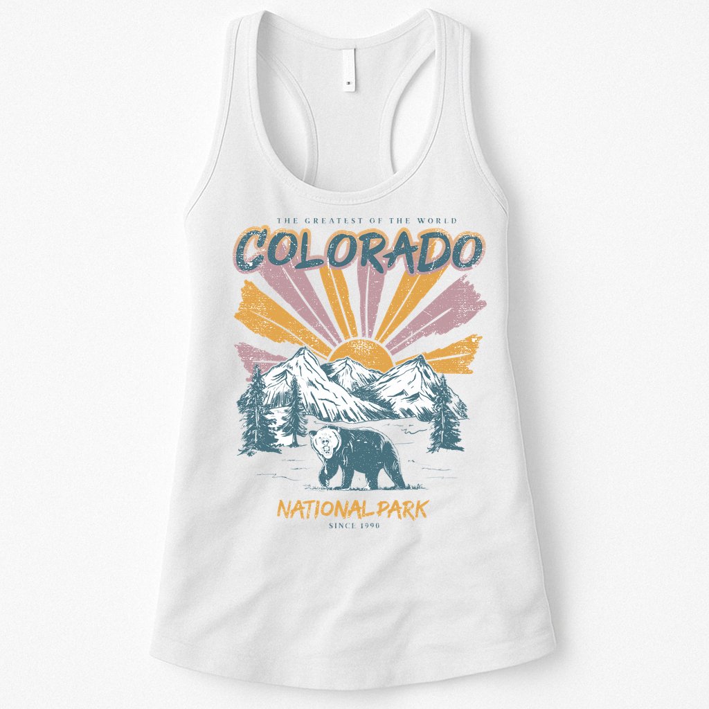Greatest Of The World Colorado National Park Since 1990 Womens Tank Top