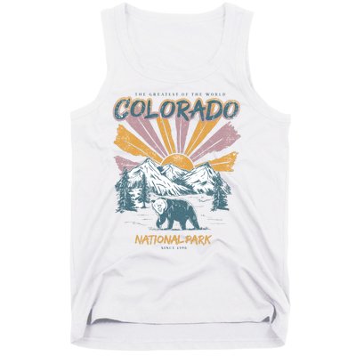 Greatest Of The World Colorado National Park Since 1990 Tank Top