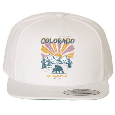 Greatest Of The World Colorado National Park Since 1990 Wool Snapback Cap