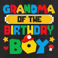 Grandma Of The Birthday Boy Game Gaming Family Matching Adult Drive Performance Visor