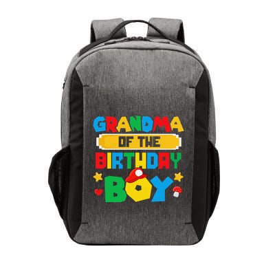 Grandma Of The Birthday Boy Game Gaming Family Matching Vector Backpack