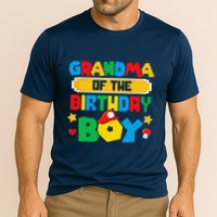 Grandma Of The Birthday Boy Game Gaming Family Matching Cooling Performance Crew T-Shirt