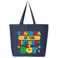 Grandma Of The Birthday Boy Game Gaming Family Matching 25L Jumbo Tote