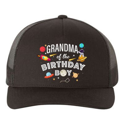 Grandma Of The Birthday Astronaut Space Theme Party Yupoong Adult 5-Panel Trucker Hat