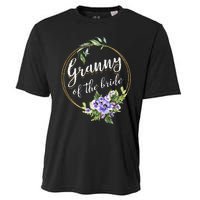 Granny Of The Bride Wedding Bridal Shower Granny Matching Cooling Performance Crew T-Shirt