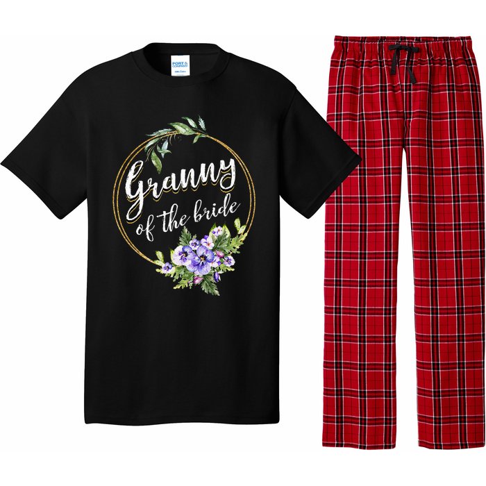 Granny Of The Bride Wedding Bridal Shower Granny Matching Pajama Set